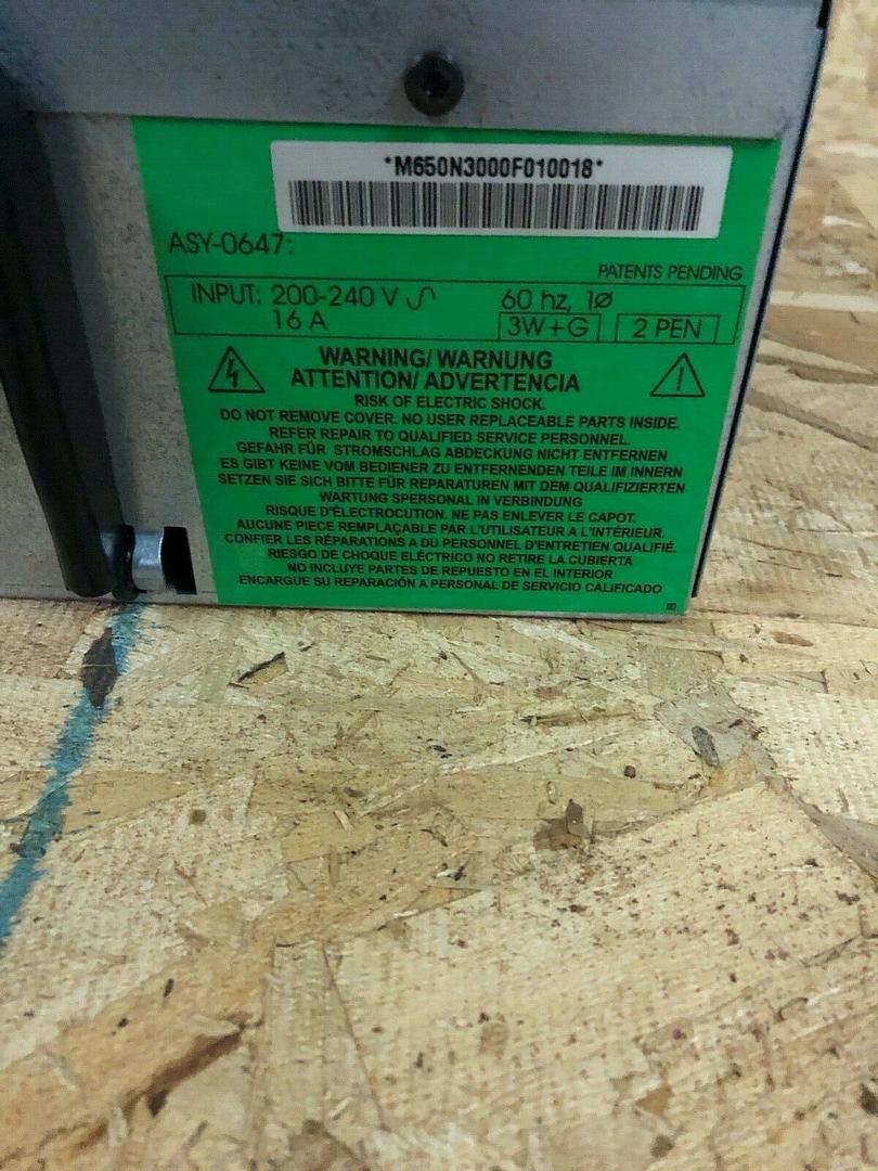 Eaton 9170 Power Module, Model No ASY-0647 (Green)(S6LLST7062)