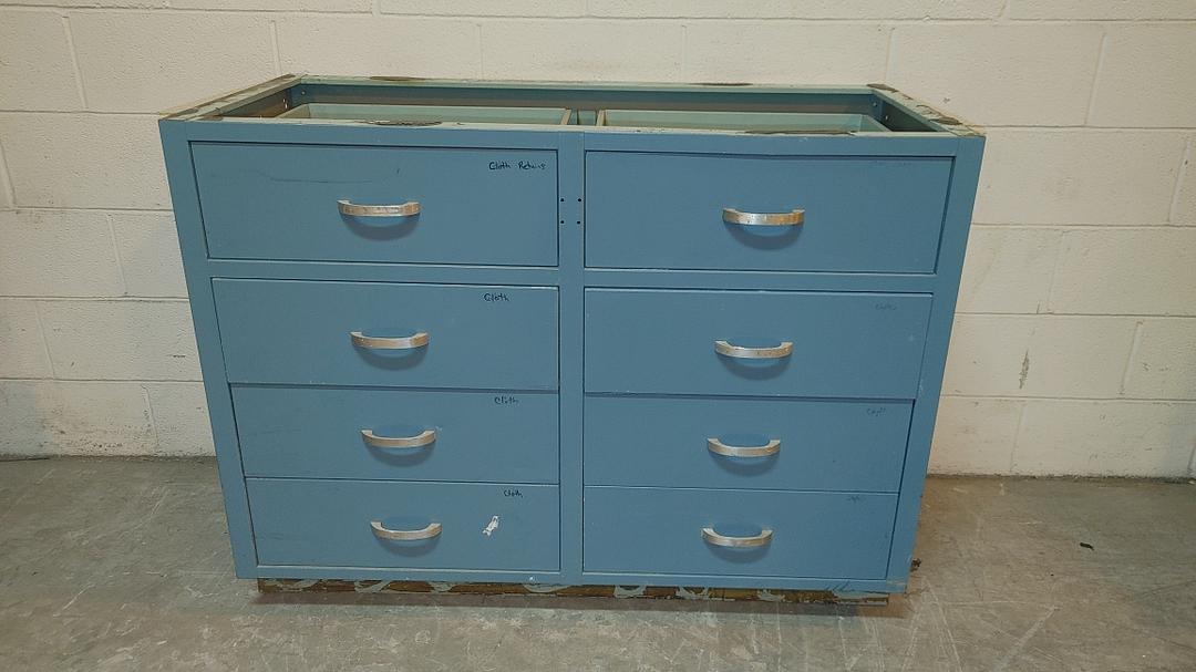 47" 8 Drawer Duralab Casework(S6LLST11805)