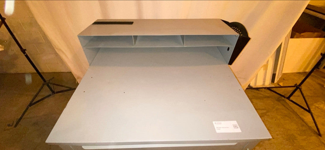 35x30x50 Metal Desk Shipping Bench with Drawer & Shelves(S6LLST3067)