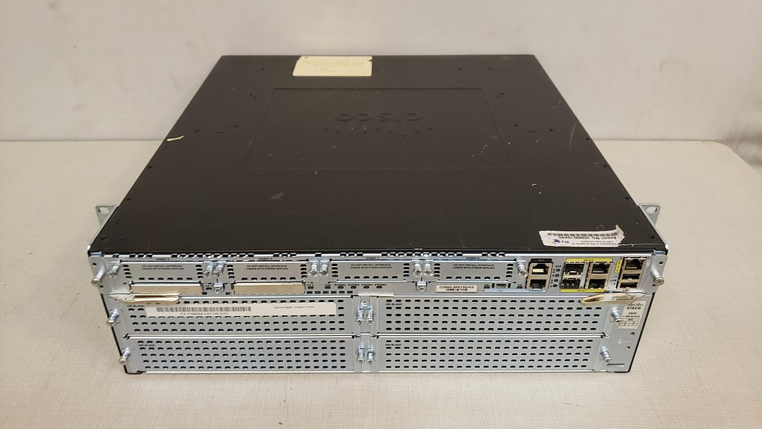 Lot 3 Cisco 3945 Integrated Service Router(S6LLST7769)