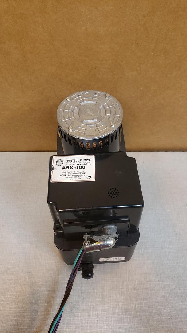 Hartell Pump A5X-460 Liebert CRAC(S6LLST8108)