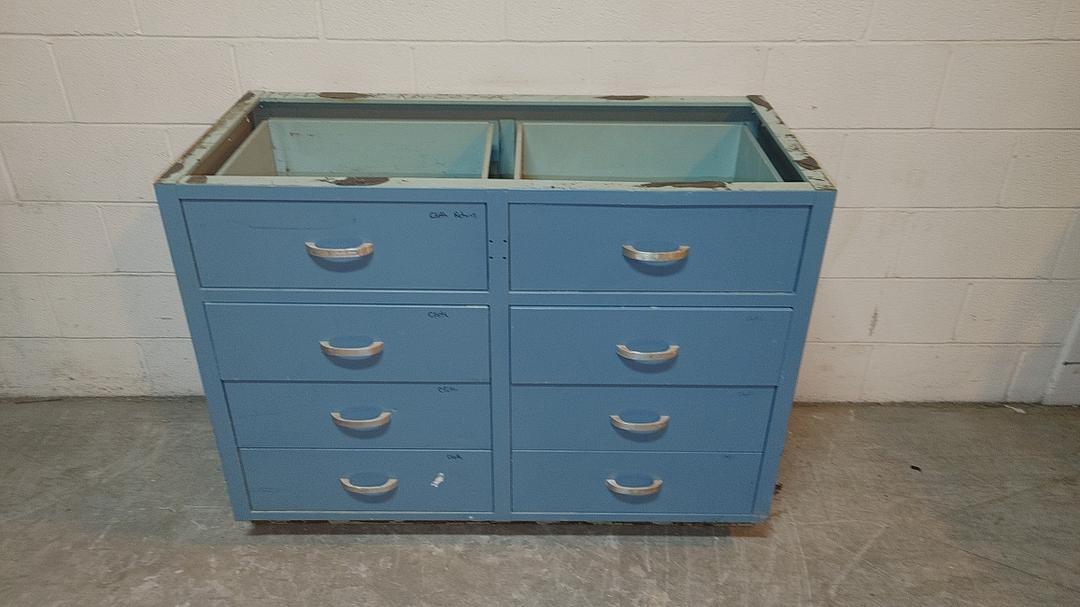 47" 8 Drawer Duralab Casework(S6LLST11805)