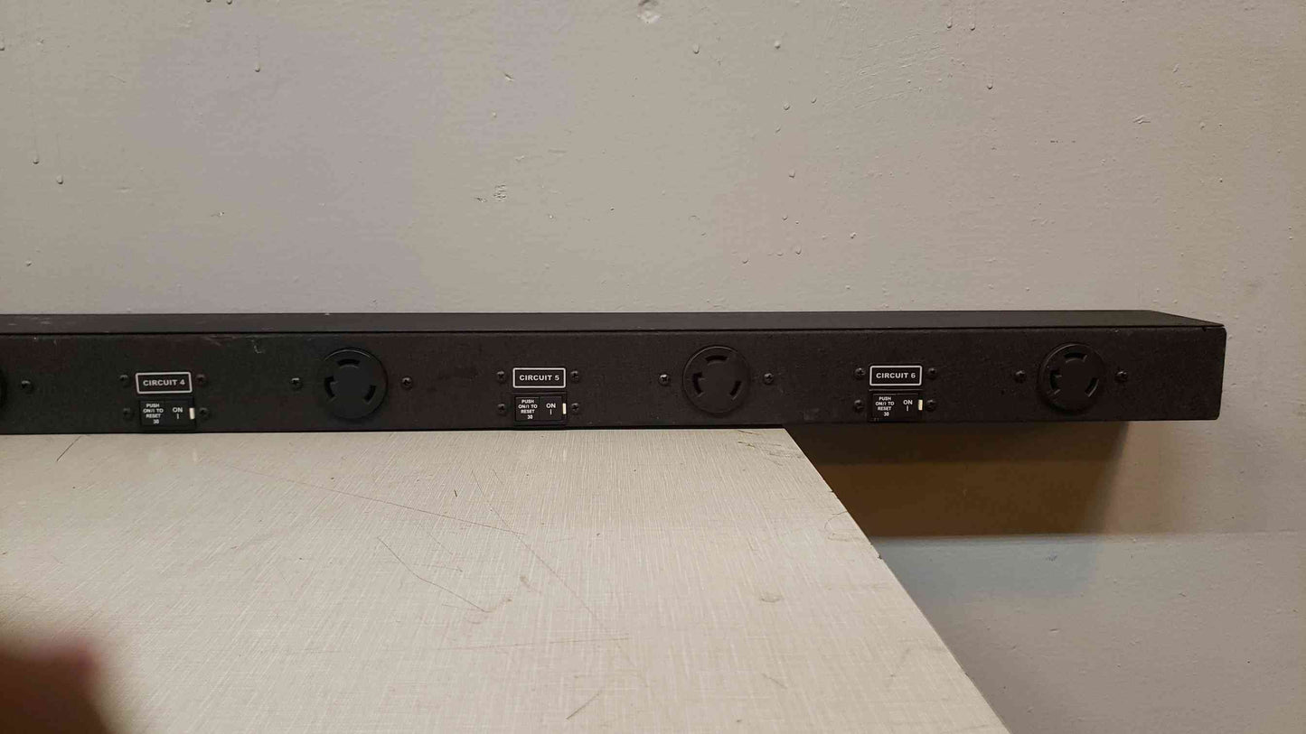 48 Amp Geist ZPBM068-156L30PS15 Power Current PDU 208-240V(100615)