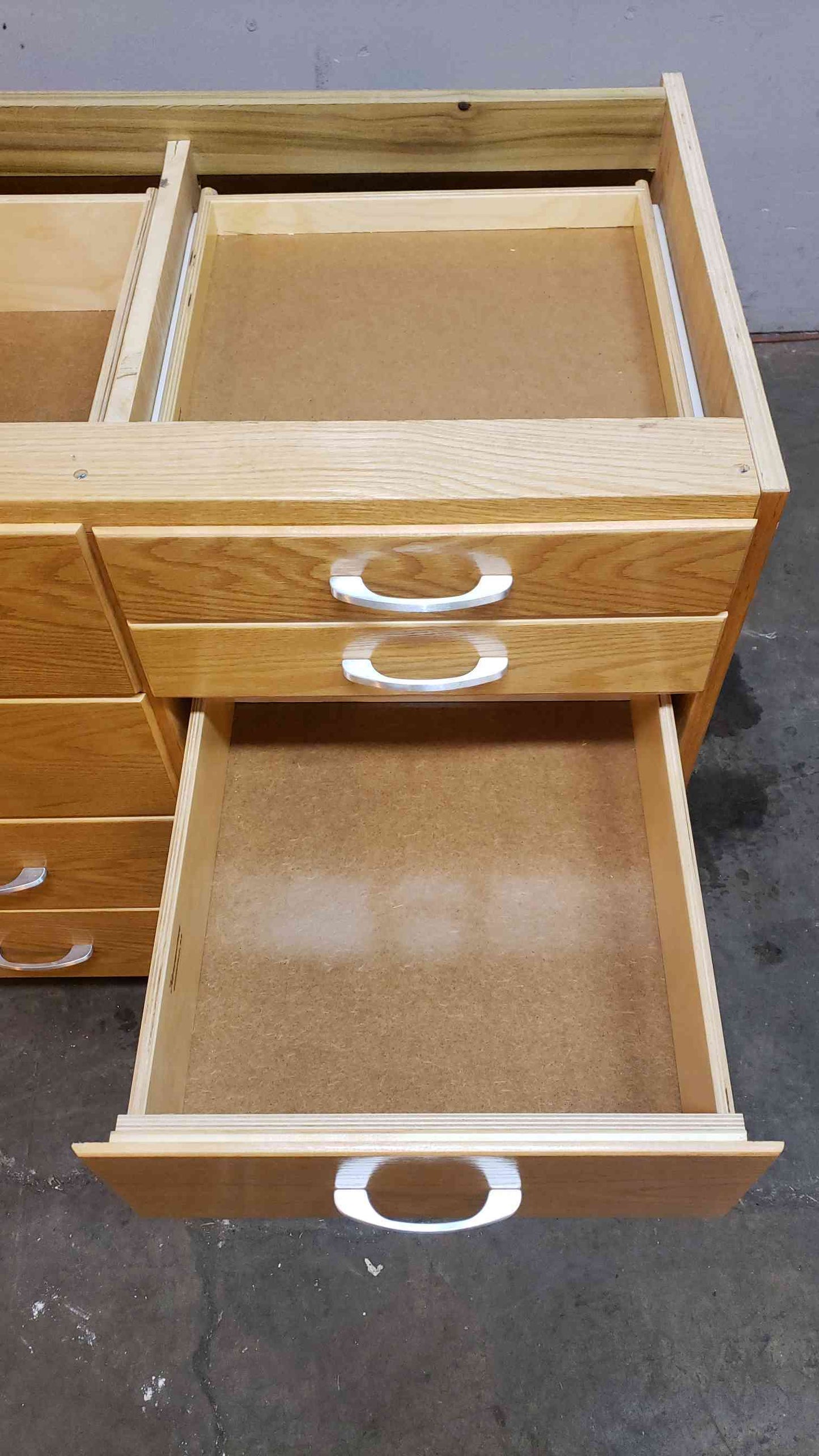 3' Kewaunee Wooden Drawer Casework (SKU: 3502AA)(3502AA)