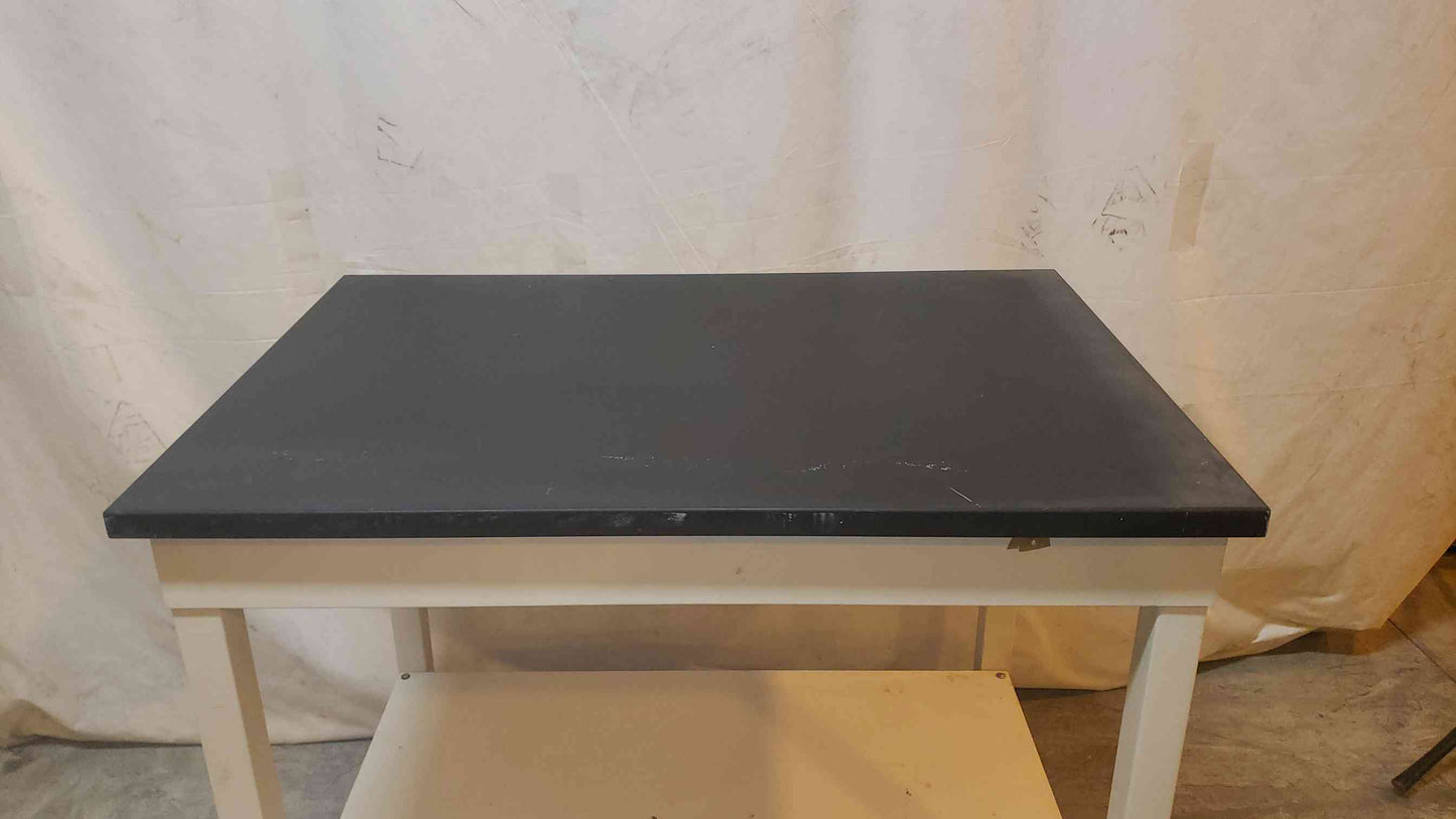 44" Black Epoxy Compact Lab Desk Table (1142AA)(1142AA)