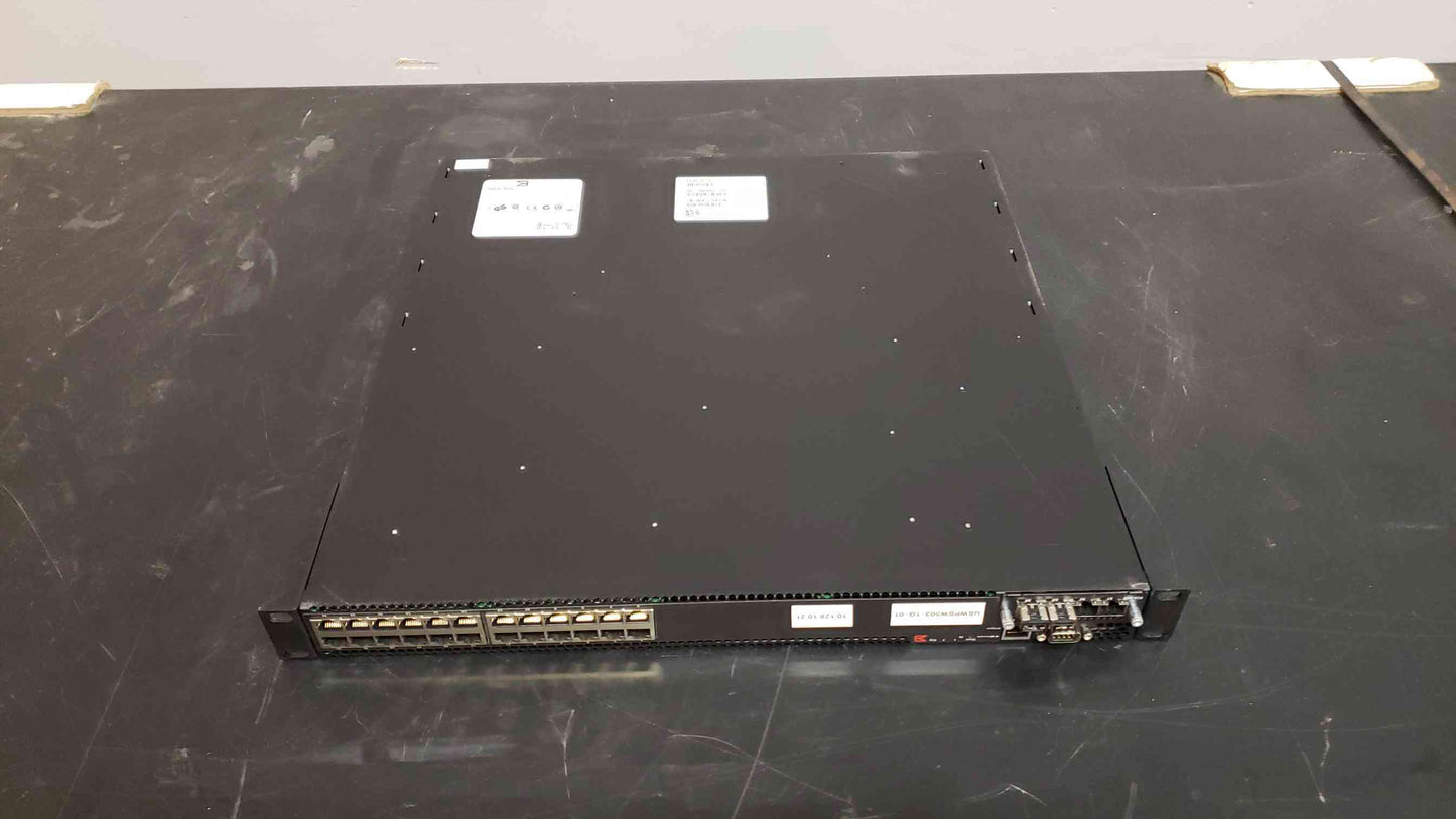 Brocade FastIron FCX624S 24-Port Gigabit Switch w/ 1x FCX-2SFPP-10G(2909AA)