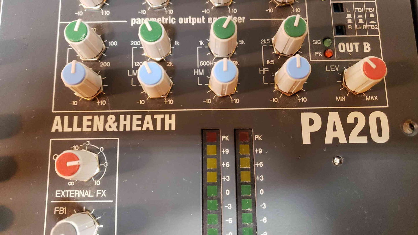 ALLEN&HEATH Control Panel PA20 (SKU: 2454AA)(2454AA)