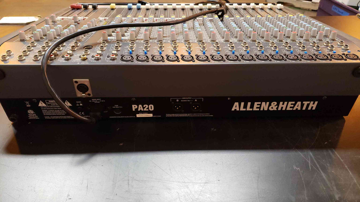 ALLEN&HEATH Control Panel PA20 (SKU: 2454AA)(2454AA)