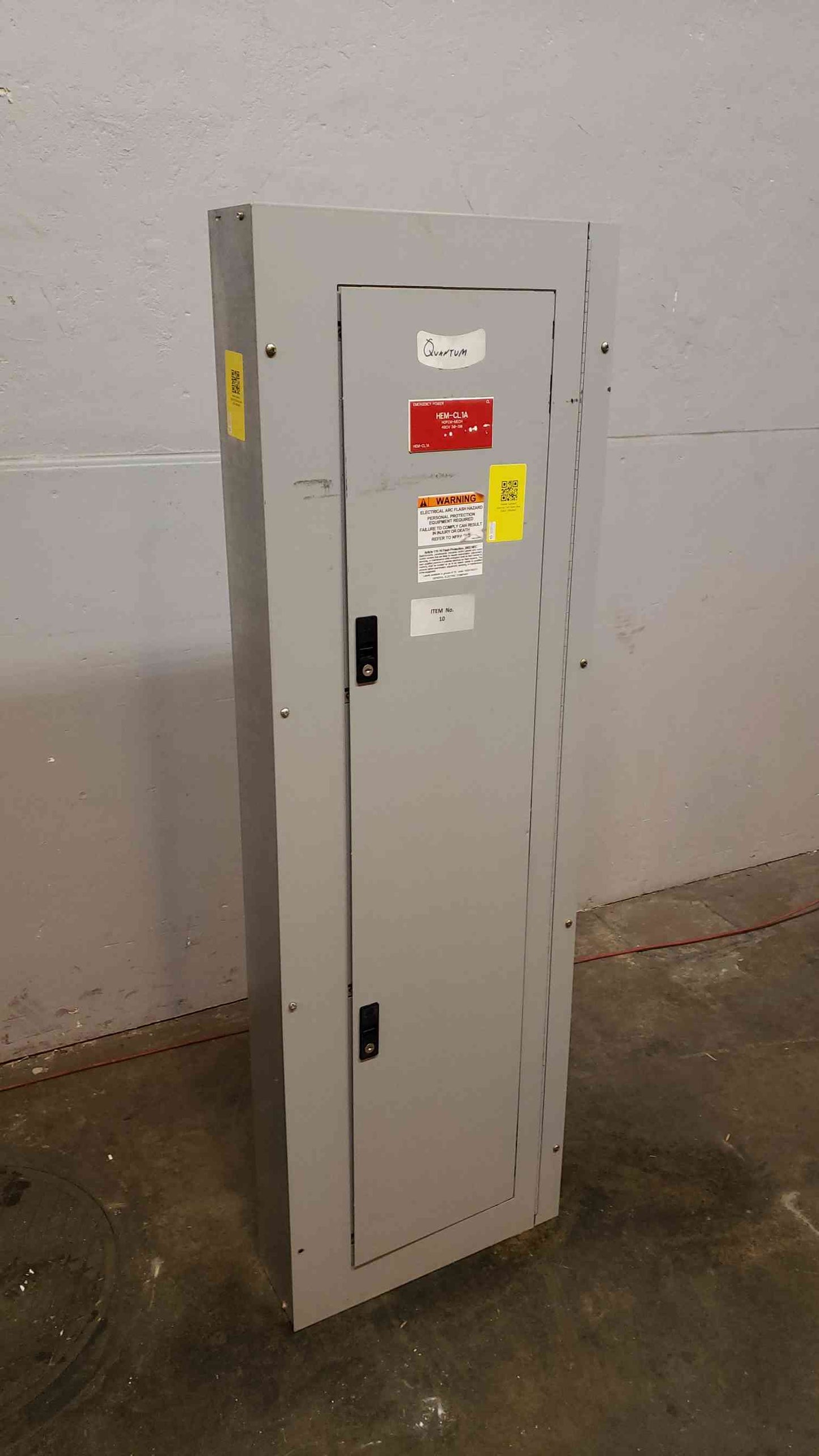 400A GE ASeries Panelboard 480V 12 Installed Breaker Distribution(2866AA)