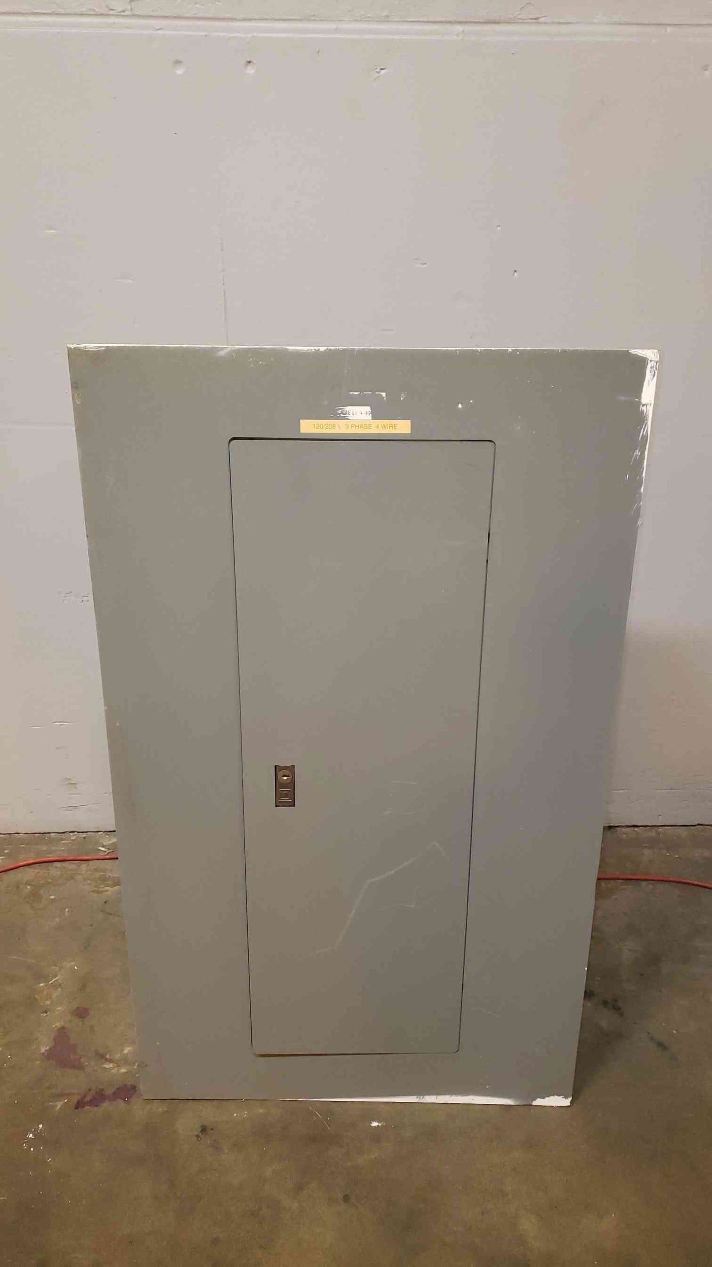 225A NQOD Square D Breaker Panel Board MHC35F 208/120/240V LOADED(100292)