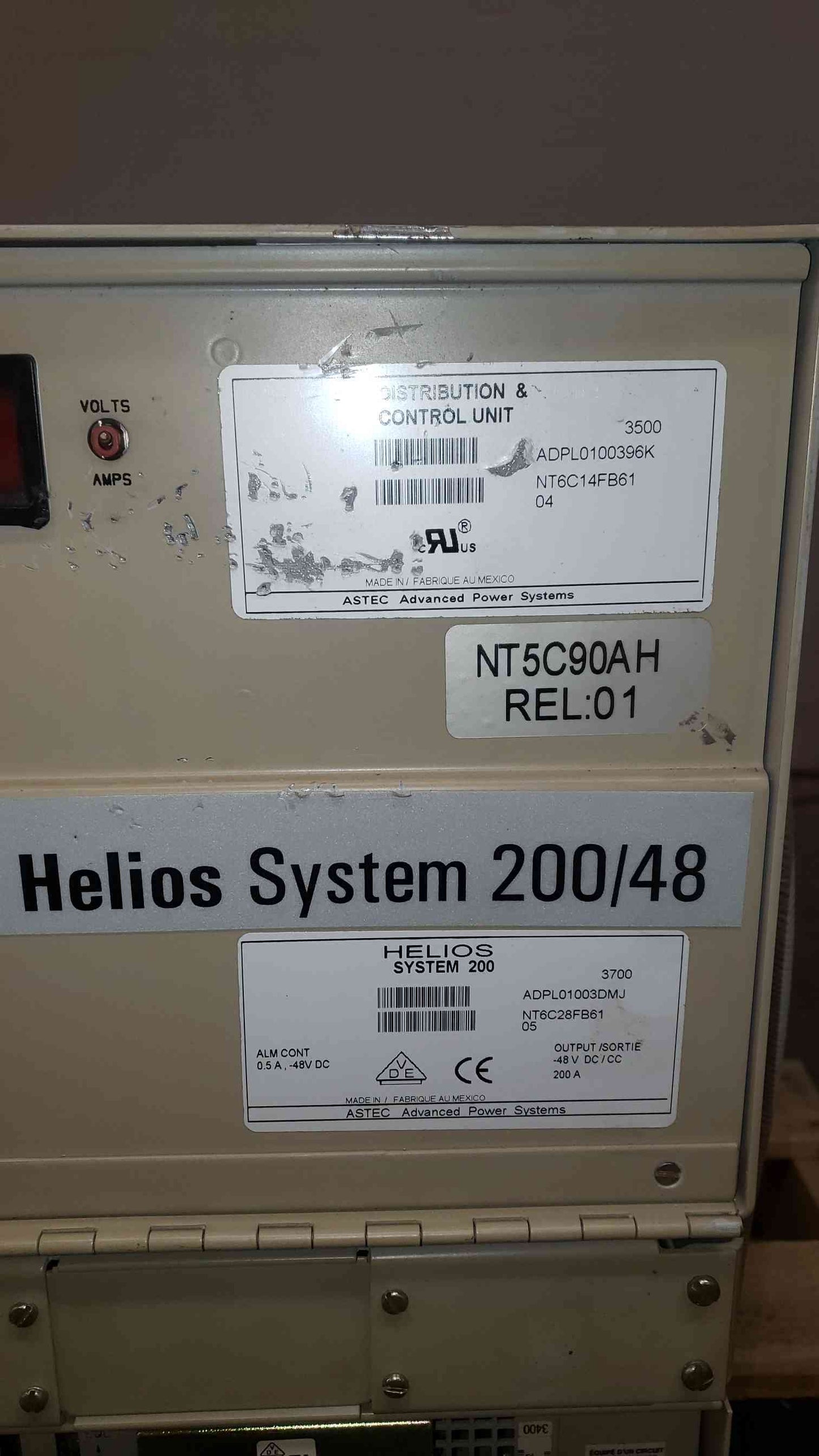 ASTEC Helios System 200/48 Modular Power Shelf (SKU: 3025AA)(3025AA)