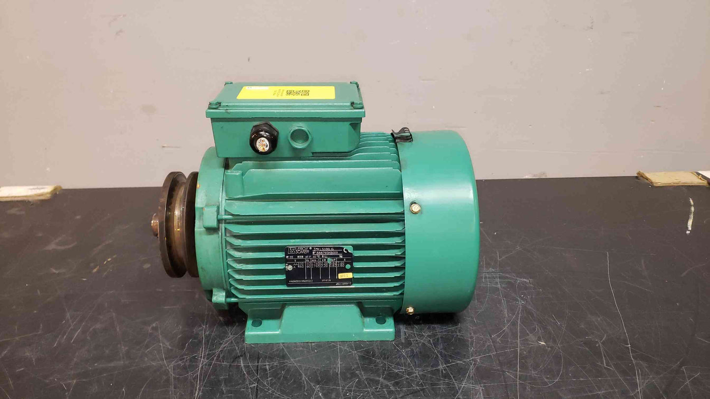 LS100LG Leroy Somer AC Motor IP 55 E.68554C (SKU: 3594AA)(3594AA)