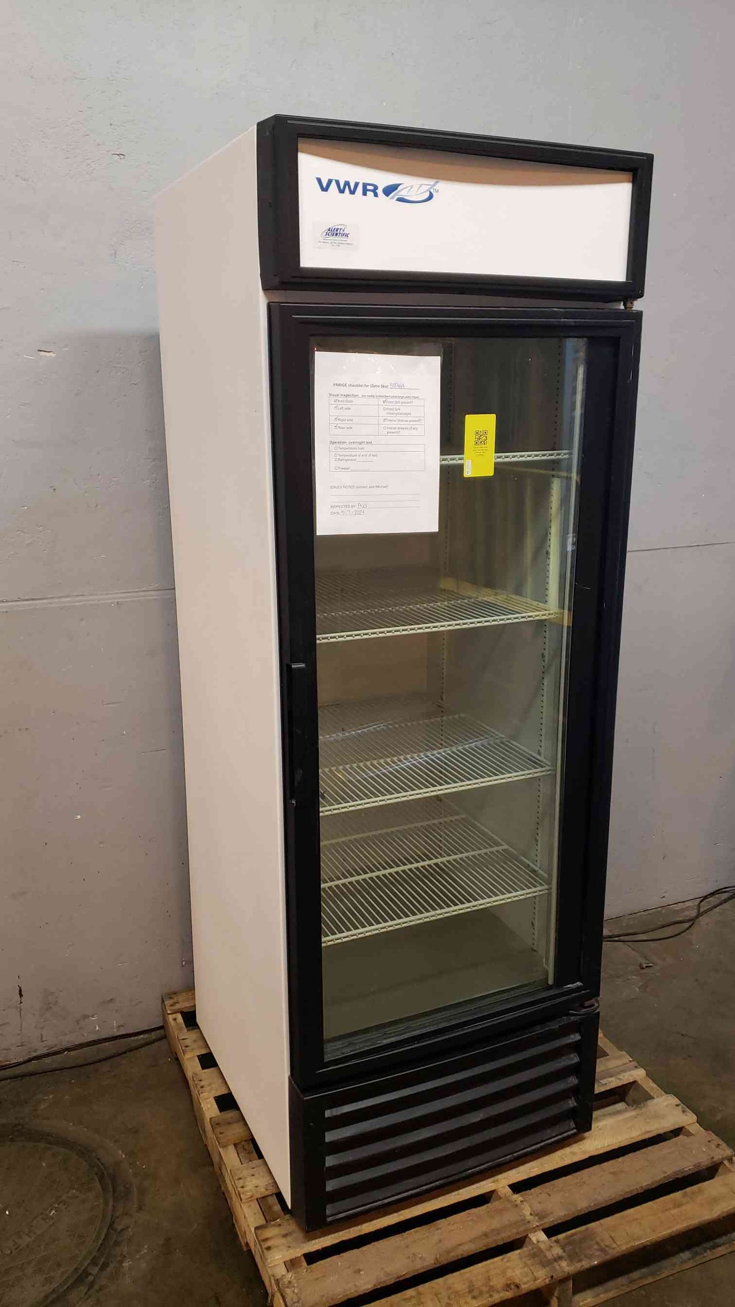 VWR Glass Door Refrigerator GDM-25 (SKU: 3129AA)(3129AA)