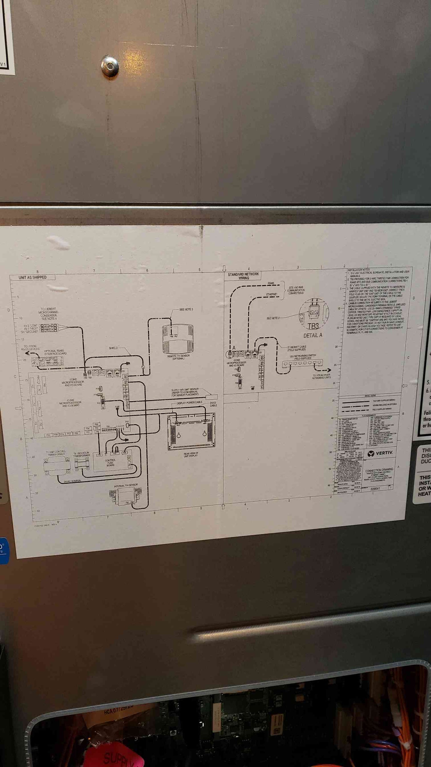 Vertiv Liebert Challenger CRAC 460V PX029UA '20 UPFLOW (SKU: 5091AA)(5091AA)