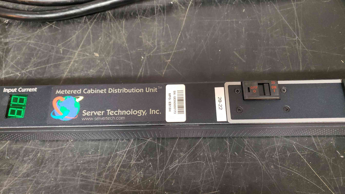 Server Technology 30 Plug In PDU Strip STV2001C 208/240v (SKU: 13979AA)(13979AA)