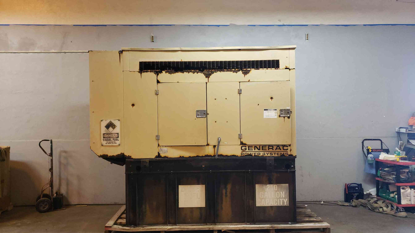 60KW Generac Diesel Generator 1PH LOAD TESTED - SEE DESCRIPTION(103132)