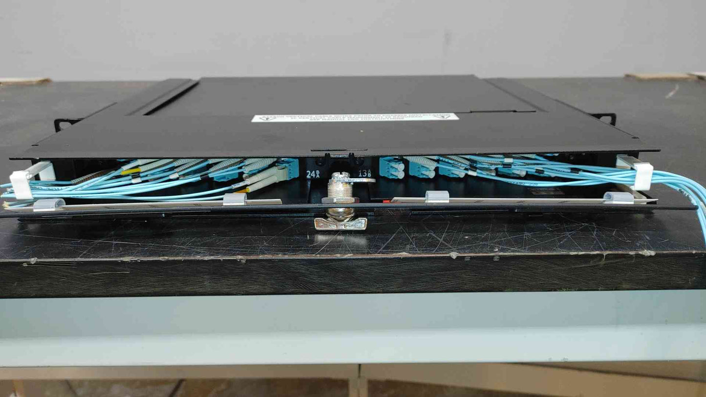 ADC TrueNet 1RU 48 Port Rack Mount Sliding Tray Fibre Optic Patch Panel(103253)