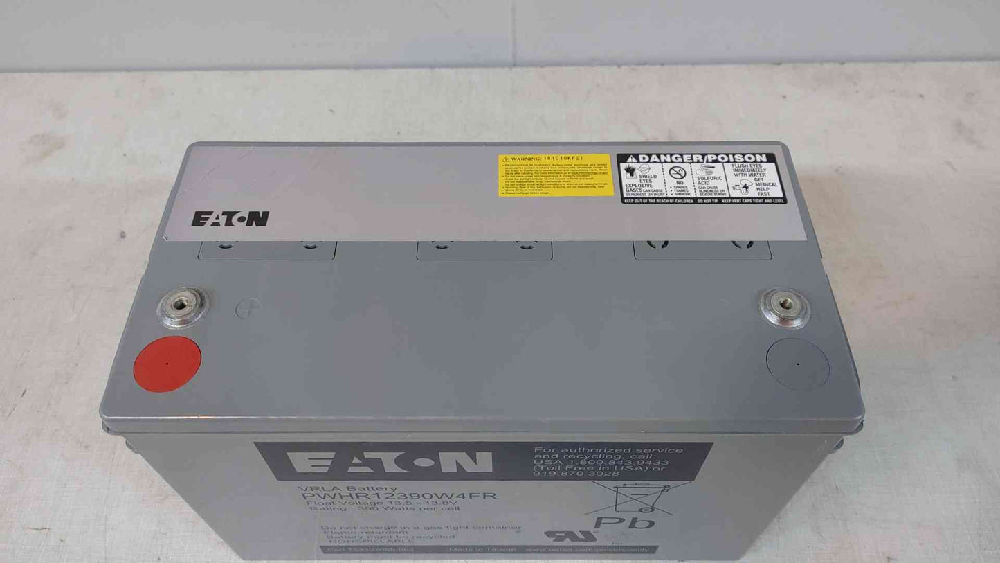 100 AH Eaton Power Battery 390 Watts PWHR12390W4FR(103347)