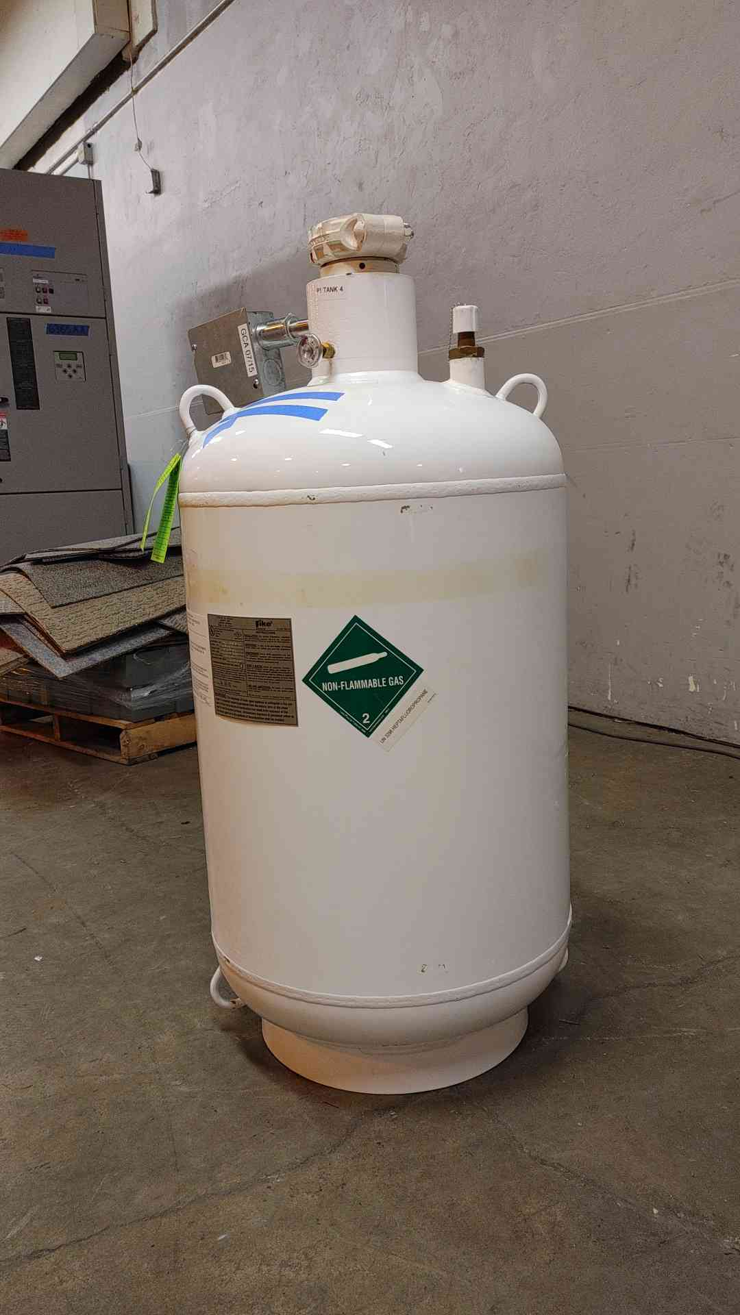 Fike Fire Suppression Cylinder FE-227 292Lbs Agent Weight FM-200(103513)