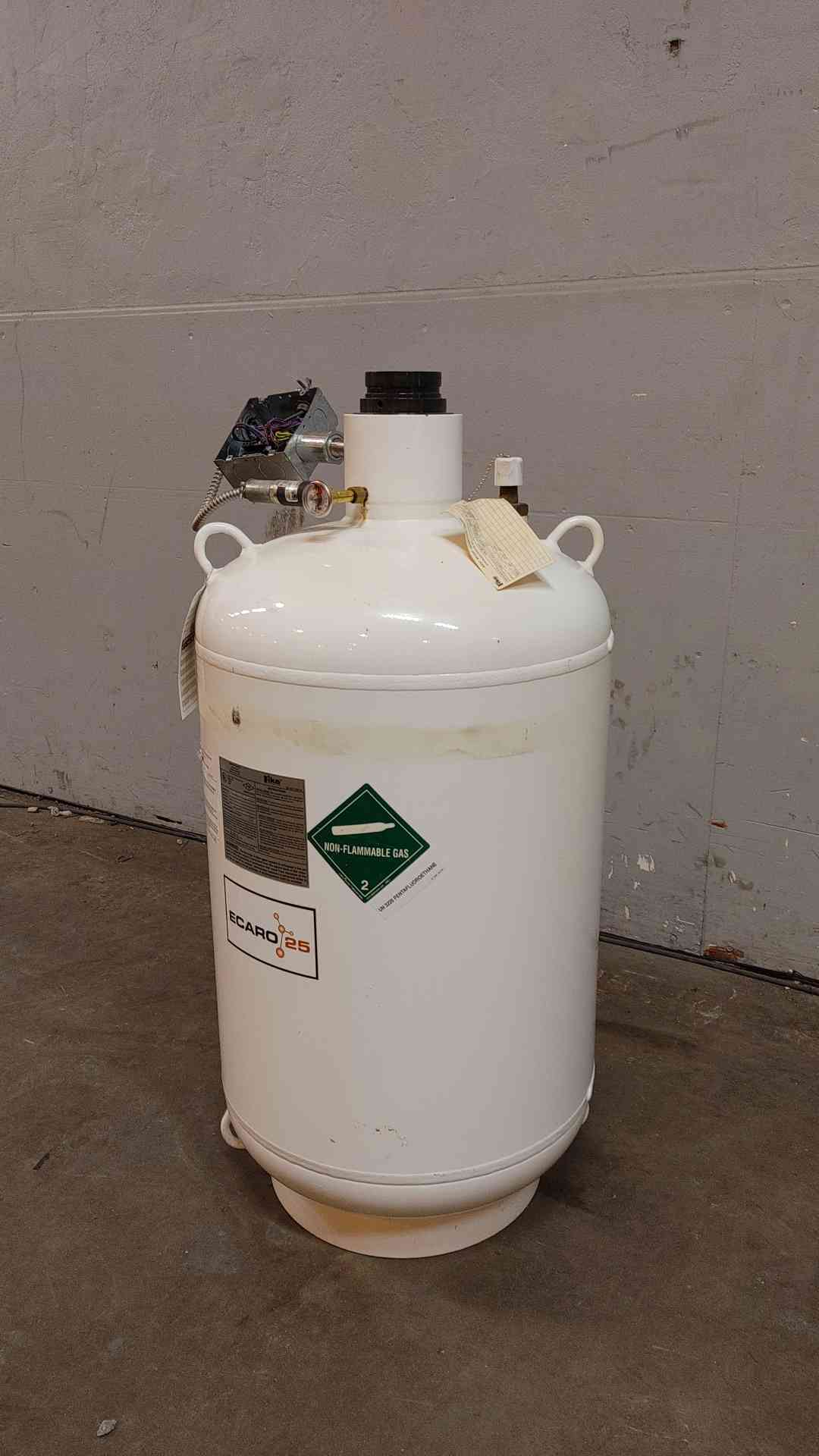 Fike Fire Suppression Cylinder FE-25 239Lbs. Ecaro25 Agent Weight(103611)