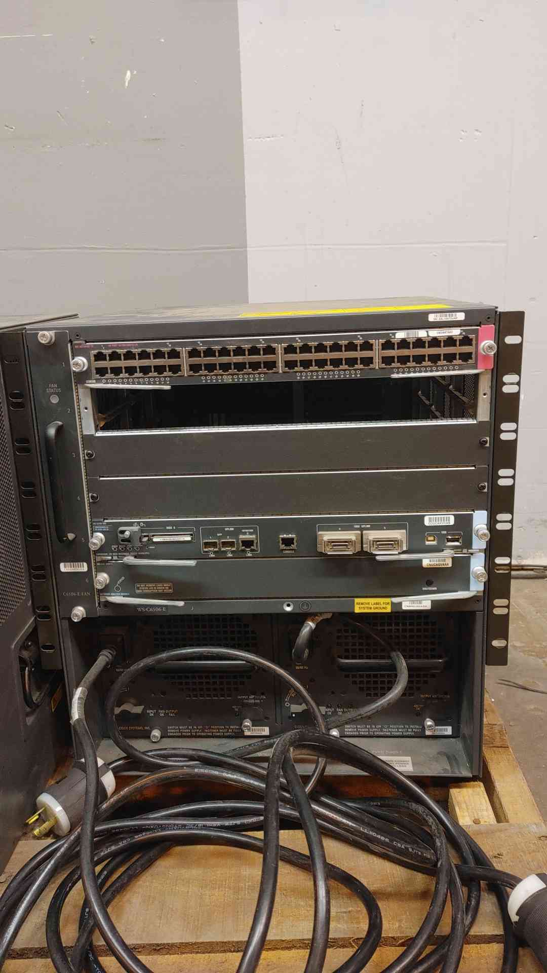 Cisco Catalyst WS 6500-E E-FAN SAL1005CGWP with Switch Modules(103632)