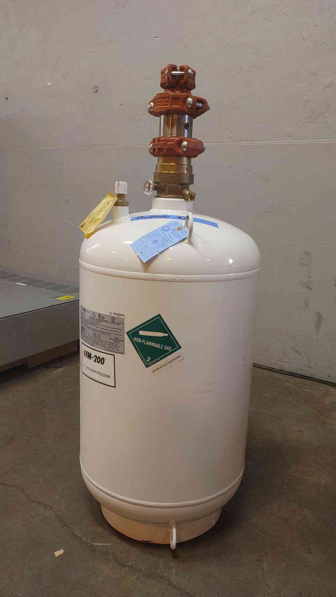 Fike Fire Suppression Cylinder HFC-227ea 328Lbs Agent Weight(103703)