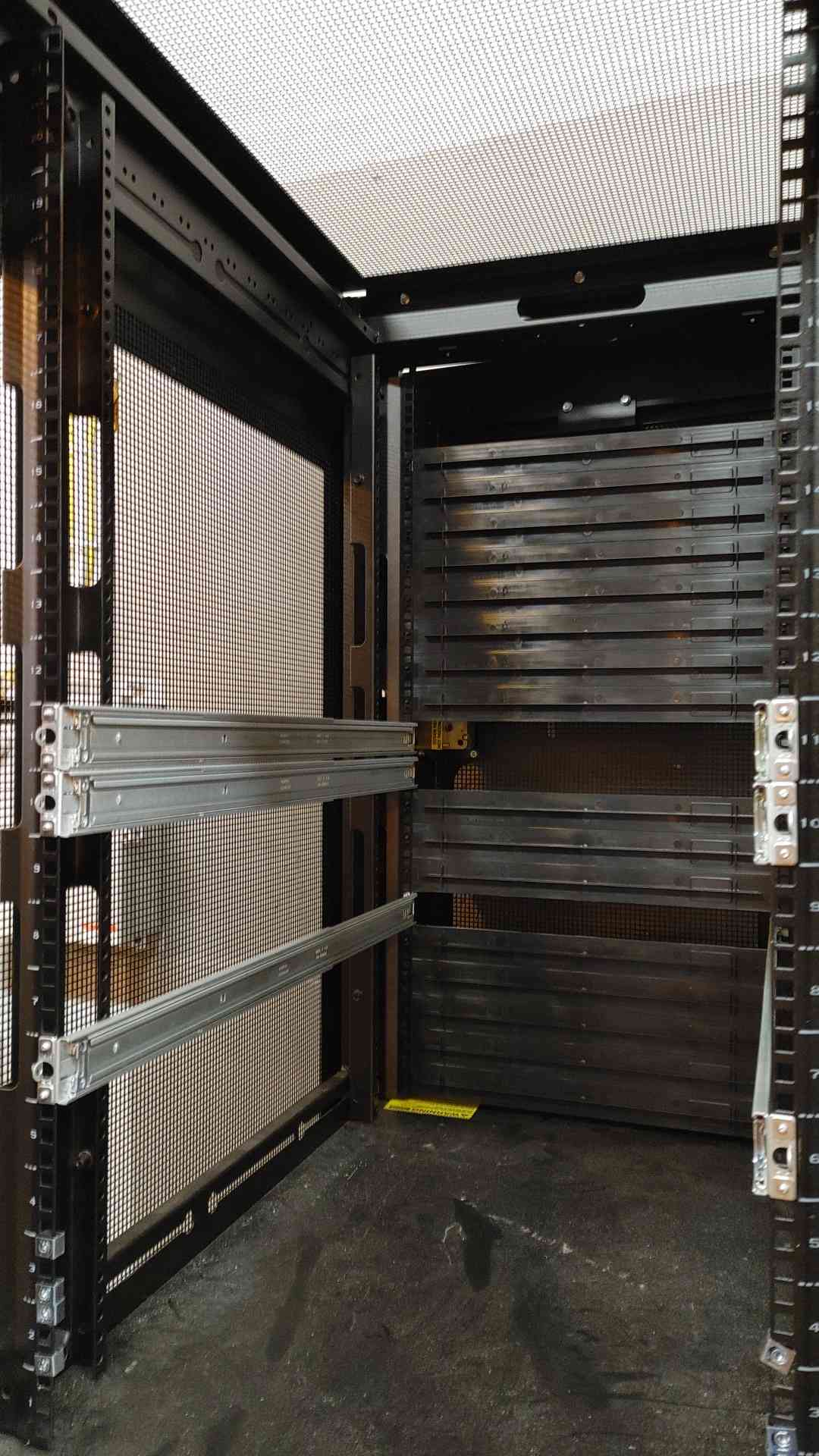 42U Eaton Wrightline Split Compartment Colo Type Server Rack Cabinet(103759)