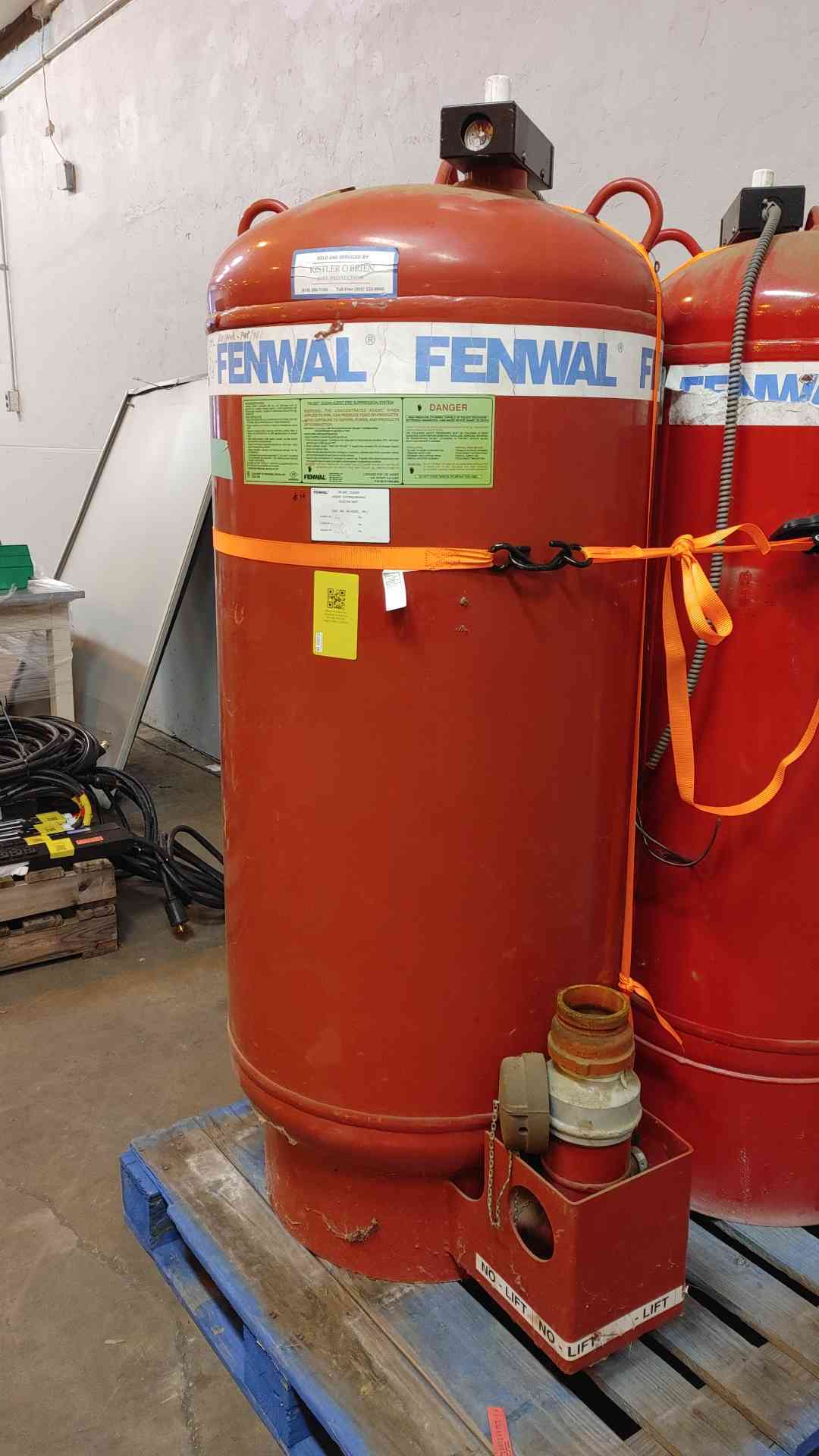 Fenwal Fire Suppression System 621 LBS FM-200 Agent(103933)