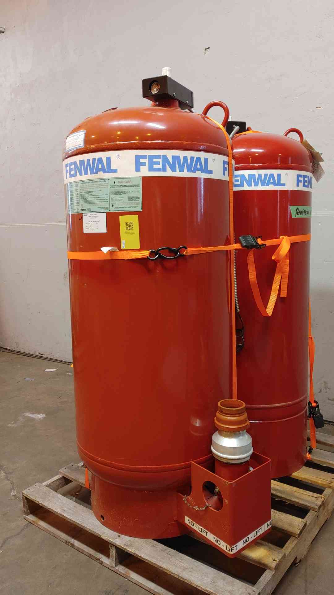 Fenwal Fire Suppression System 760 lbs FM-200 Agent(103935)