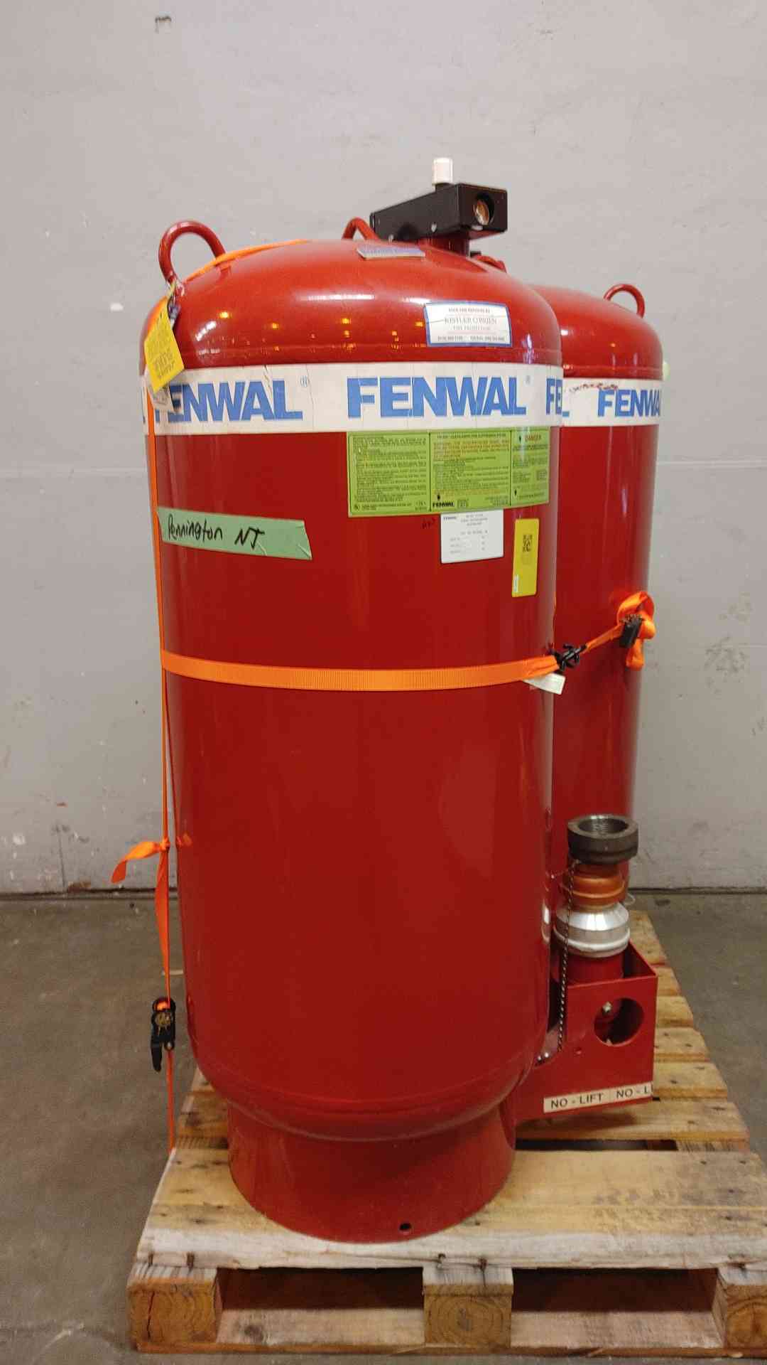 Fenwal Fire Suppression System 625lb FM-200 Agent(103937)