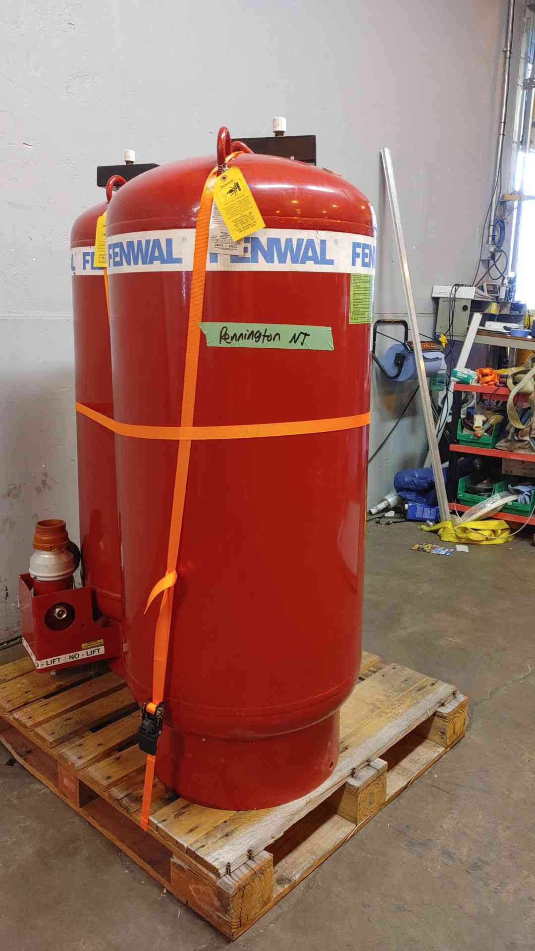 Fenwal Fire Suppression System 625lb FM-200 Agent(103937)