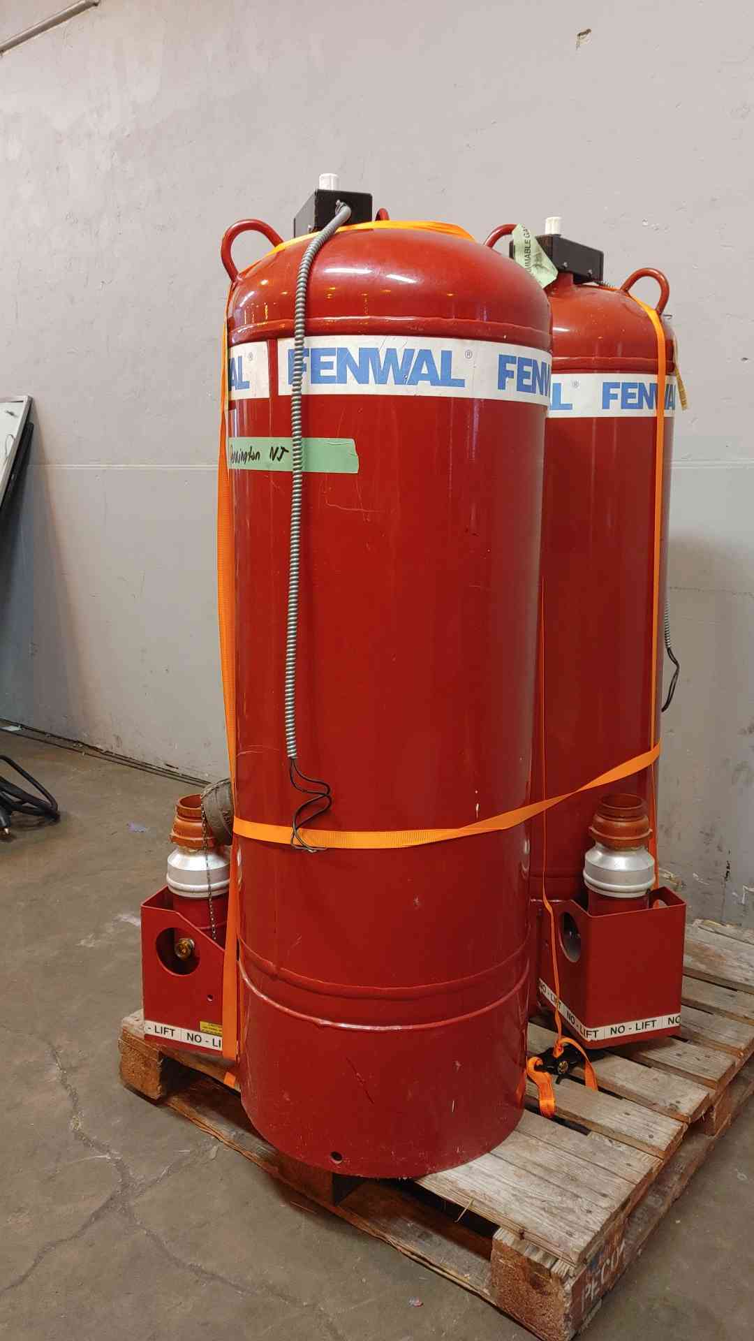 Fenwal Fire Suppression System 495 Lbs FM-200 Agent(103952)