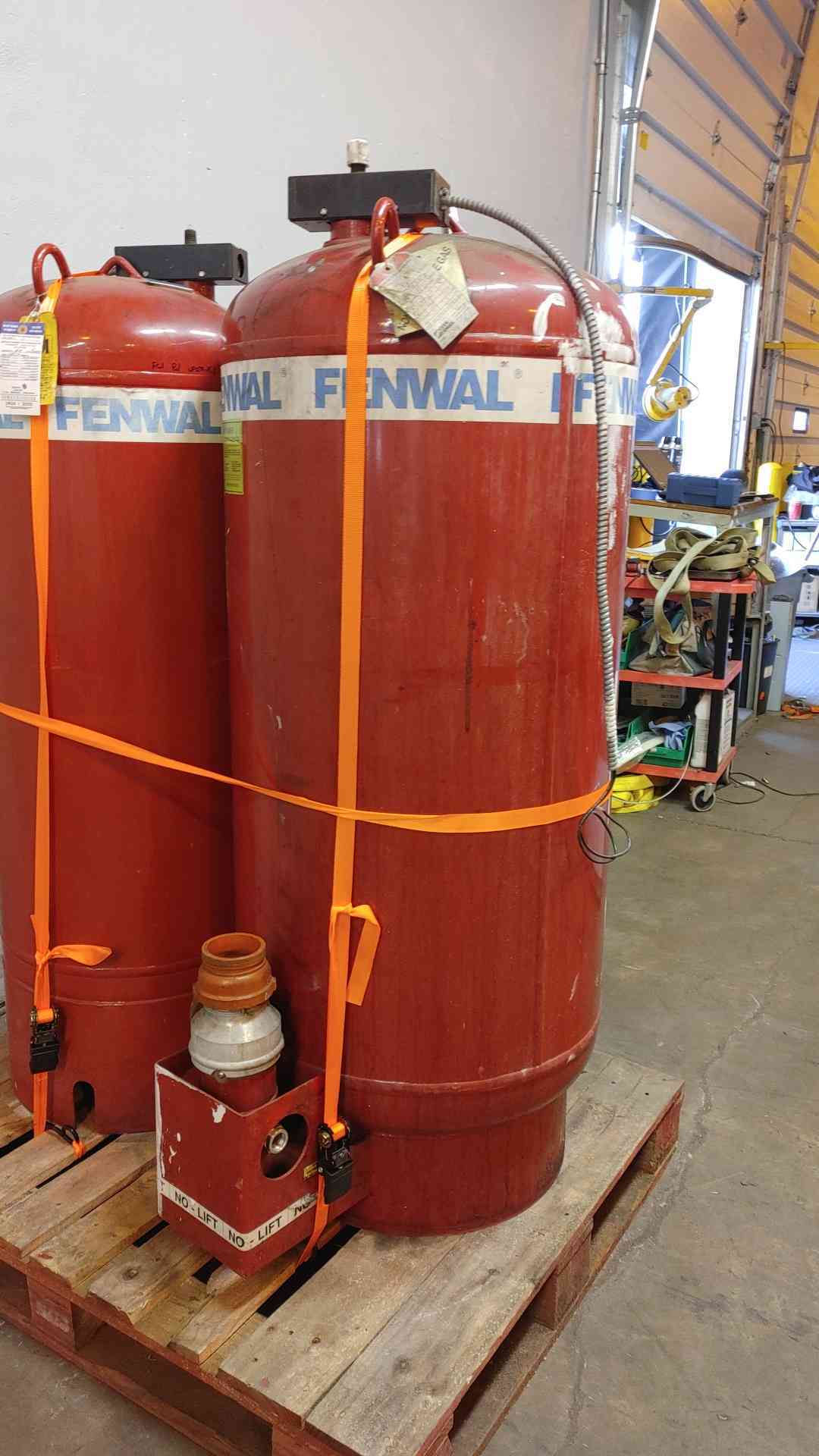 Fenwal Fire Suppression System 621 LBS FM-200 Agent(103941)