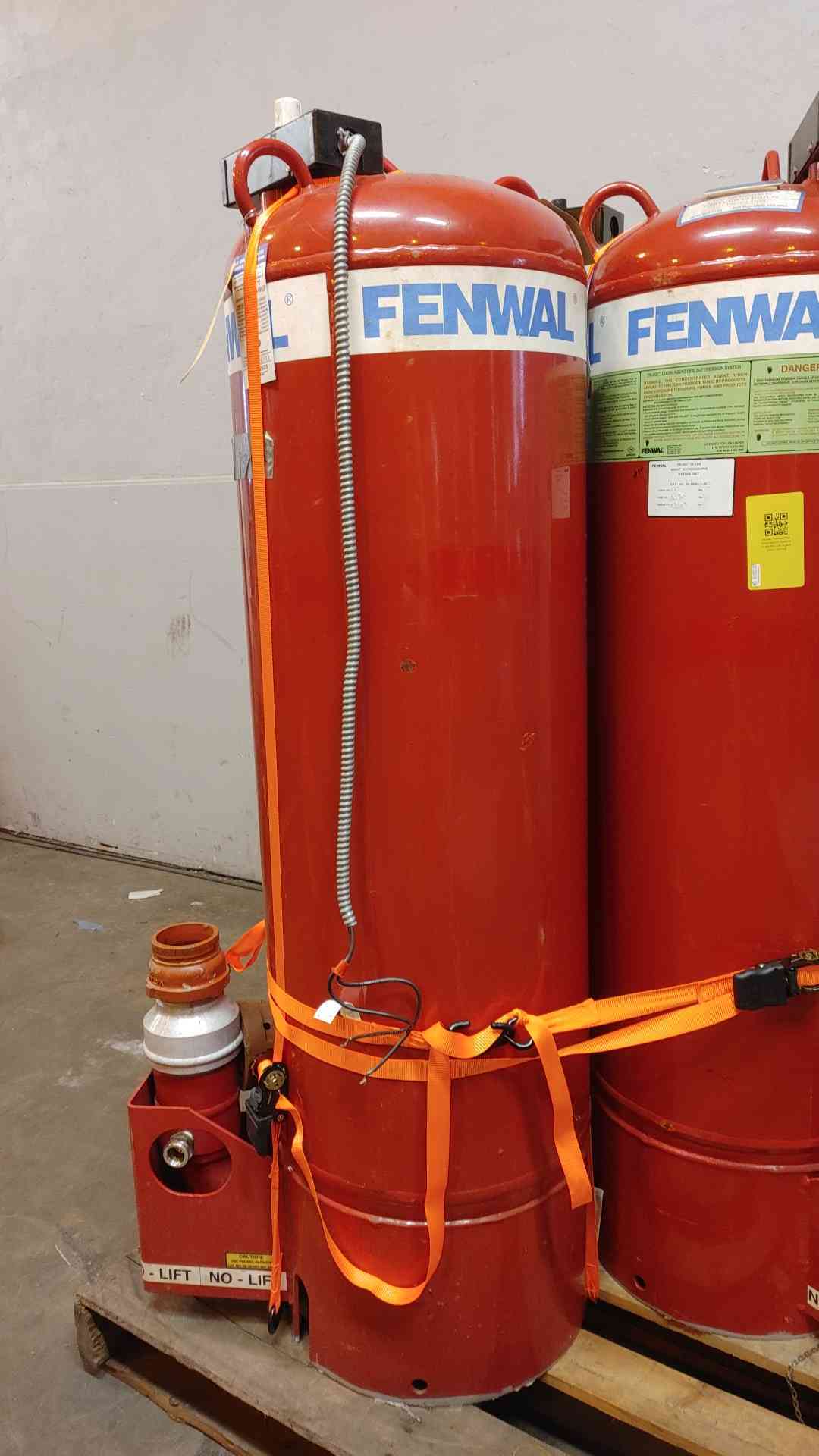 Fenwal Fire Suppression 270lb FM-200 Agent(103942)