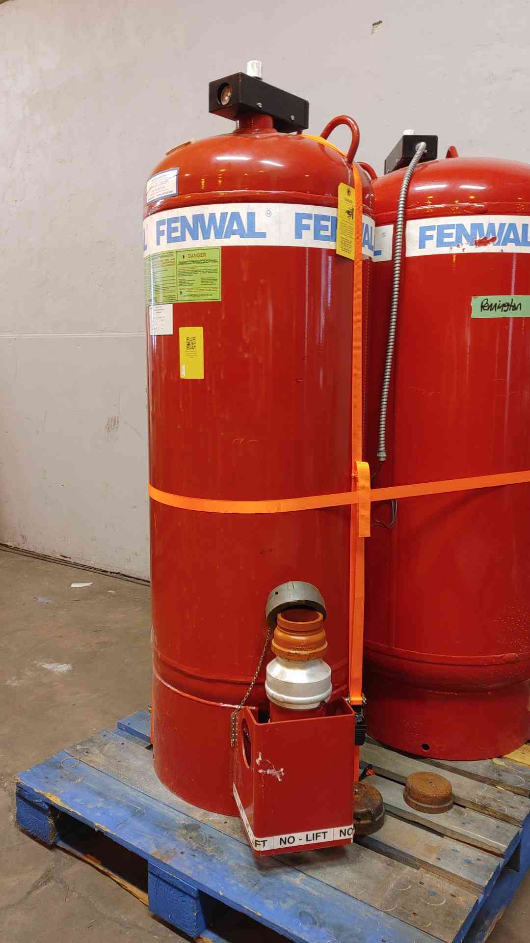 Fenwal Fire Suppression 400 Lbs FM-200 Agent(103946)