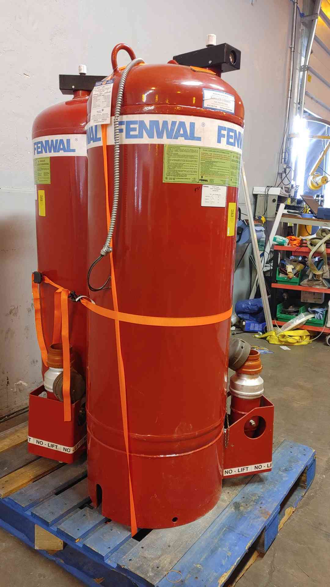 Fenwal Fire Suppression 400 Lbs FM-200 Agent(103946)