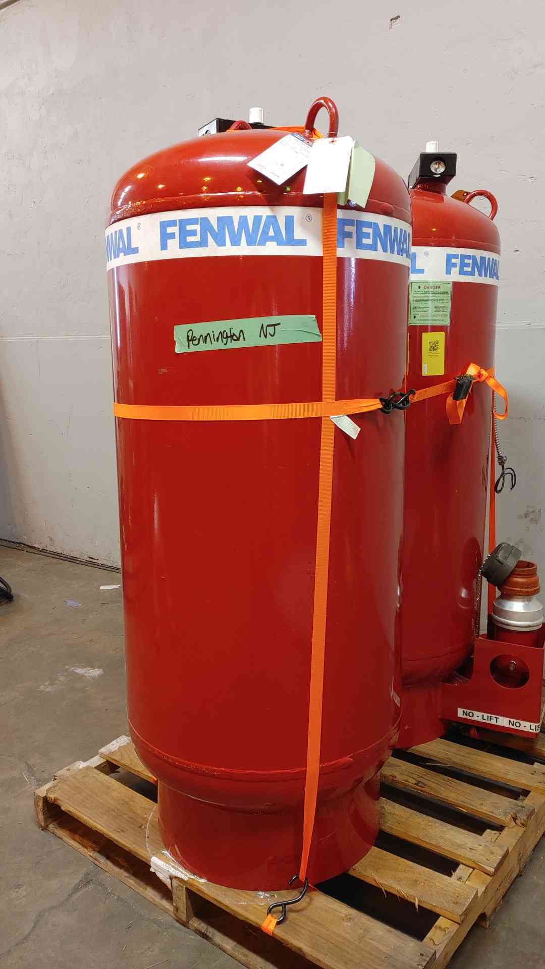 Fenwal Fire Suppression System 513 lbs FM-200 Agent(103948)