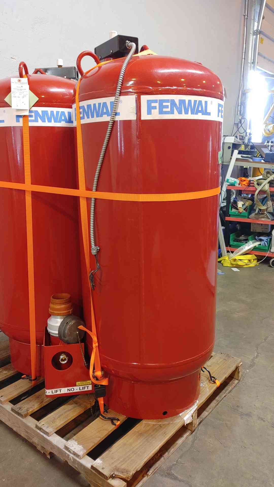 Fenwal Fire Suppression System 513 lbs FM-200 Agent(103948)