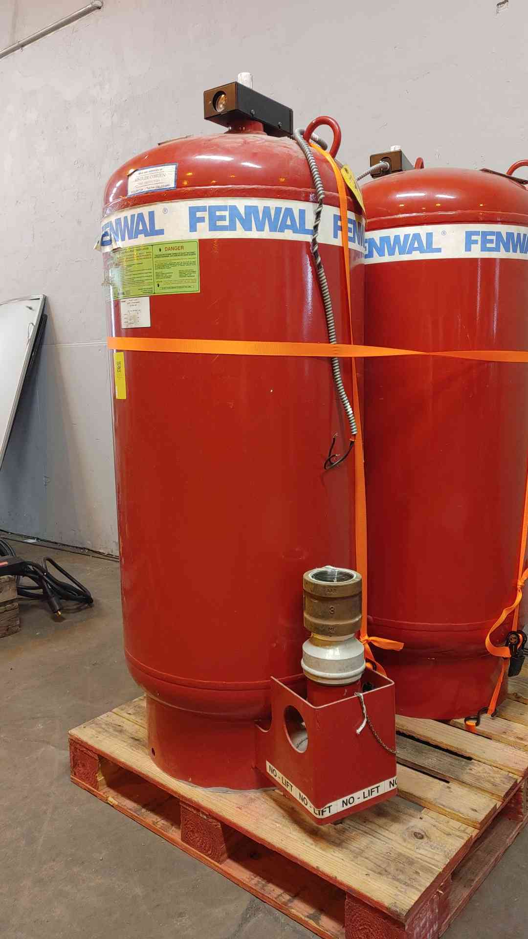 Fenwal Fire Suppression 621lb FM-200 Agent(103951)