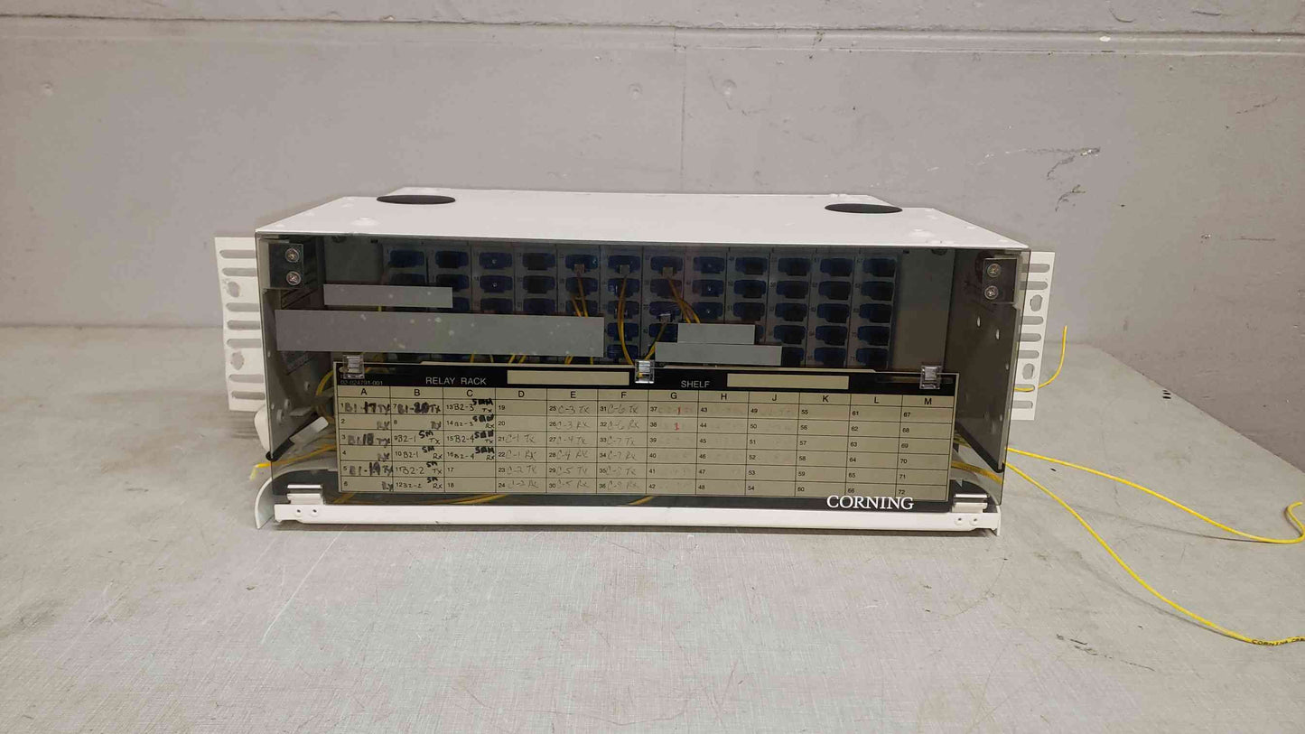 Corning Cable Systems Fiber Box LDS72P06-3C-3RJ000(104430)