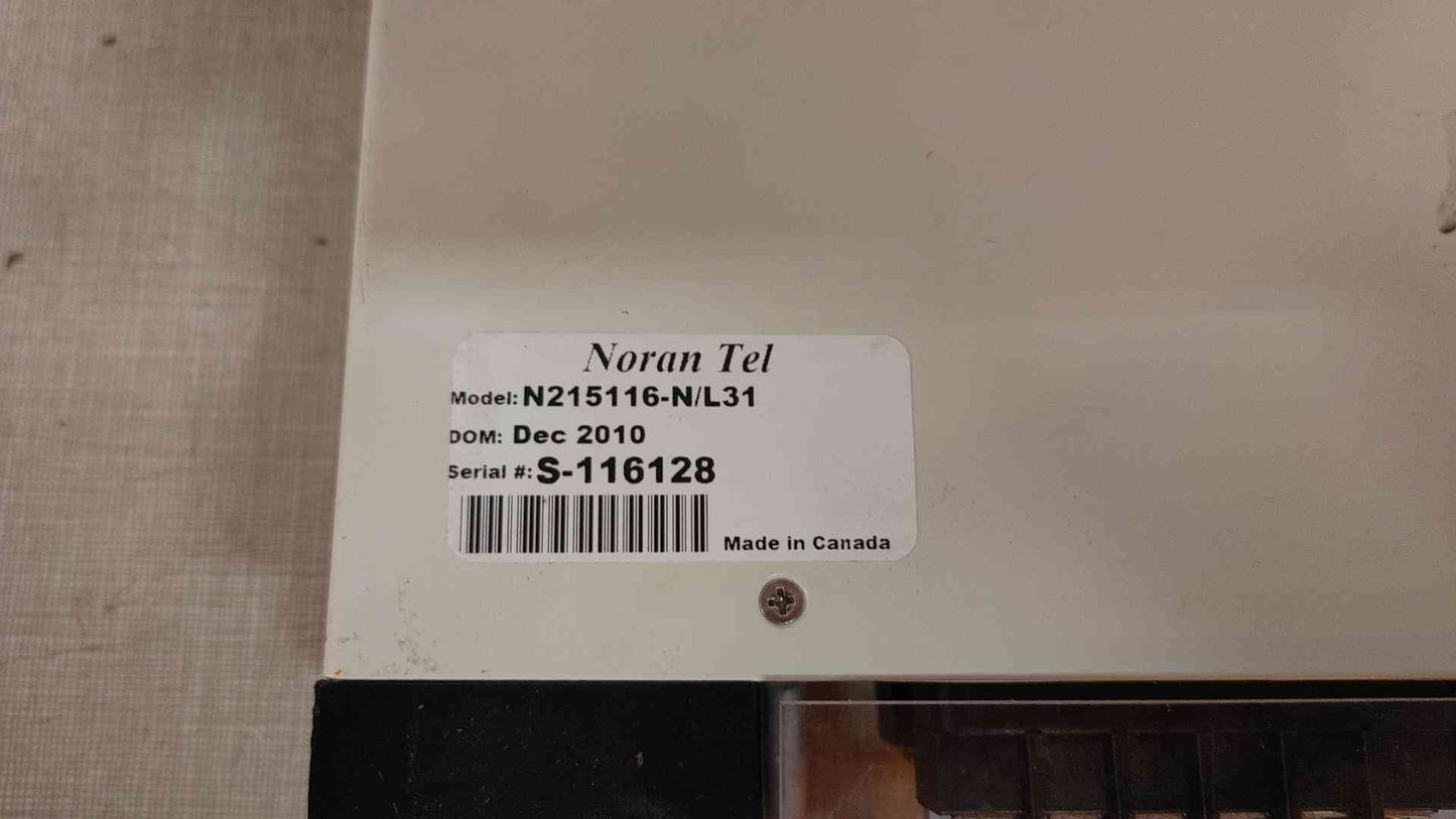 Noran Tel Fiber Patch Alarm N215116-N/L31(104451)