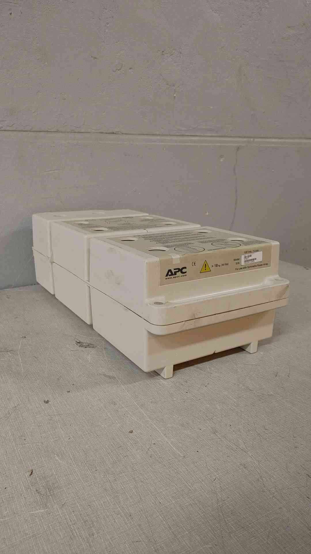 APC Sealed Non-Spillable Lead Acid Battery 120VDC 7.2AH SYBATT(104675)