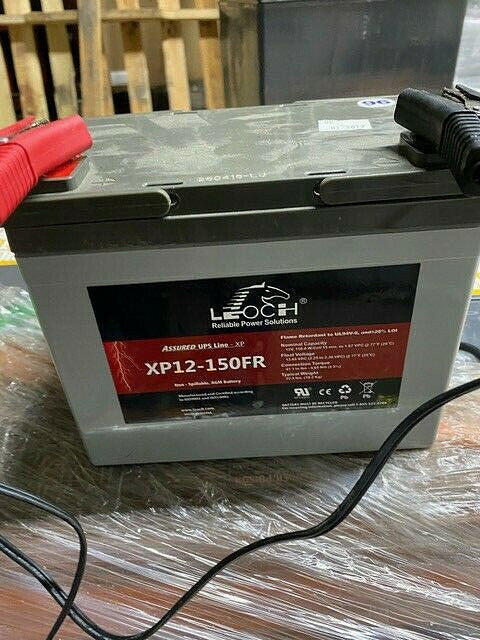 LEOCH XP12-150FR Sealed Lead Acid UPS Batteries 35 Amp Hour-19140