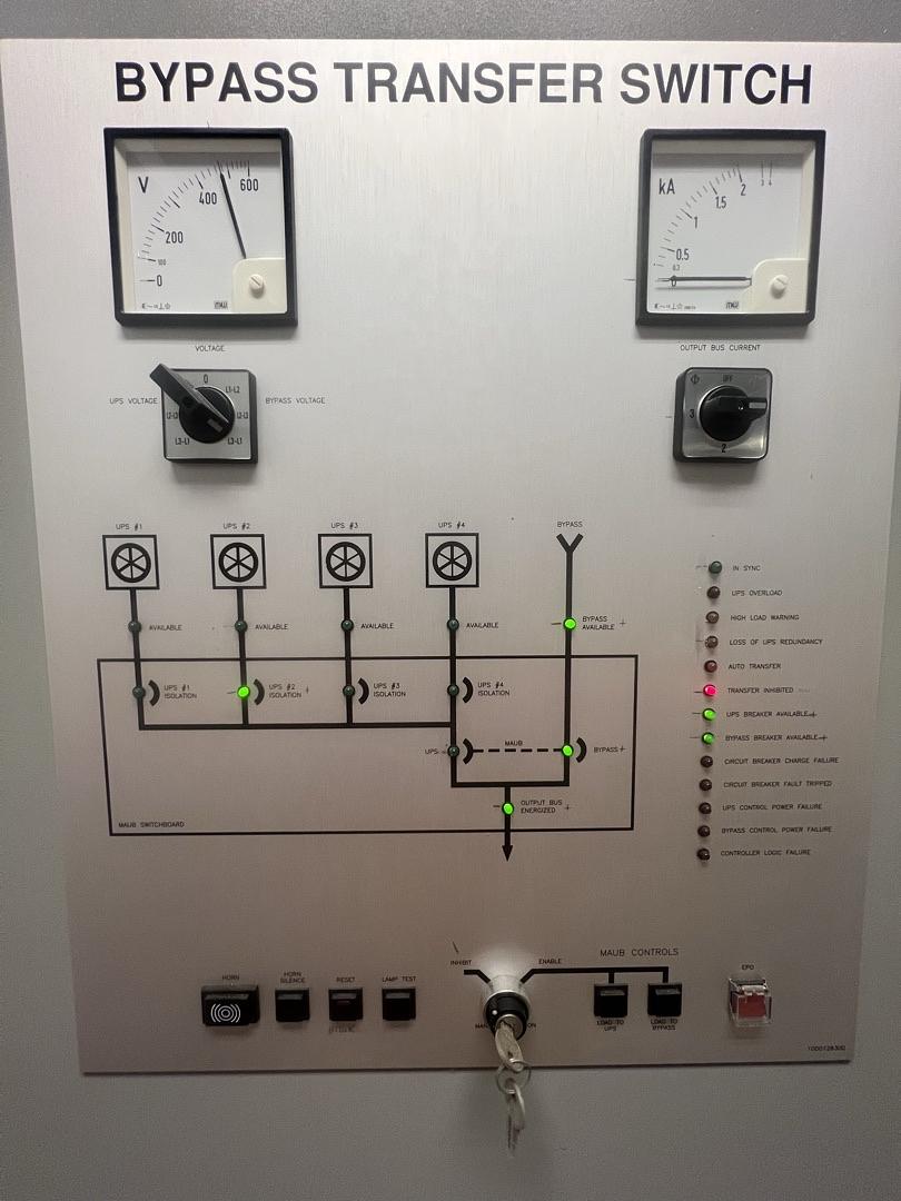 Piller Bypass Transfer Switch 5935 MAUB(S6LLST13228)