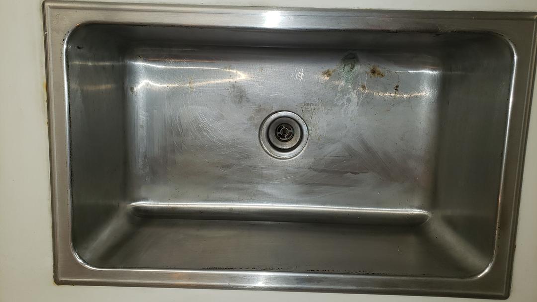 60" White Epoxy Sink Top(S6LLST7315)