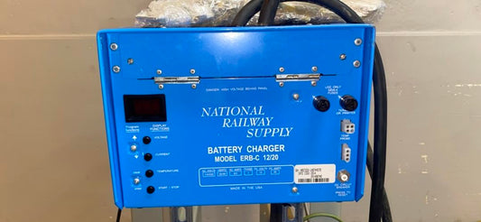 National Railway Supply ERB-C 12/20 Battery Charger 12VDC 20A DC,(S6LLST5191)