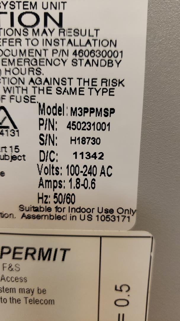 Lot of 4 GE Security Interlogix M3PPMSP Facility Commander Wnx(S6LLST10831)