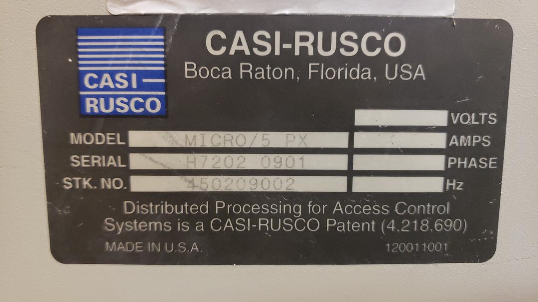 Lot of 3 Casi-Rusco MICRO/5 PX(S6LLST10833)