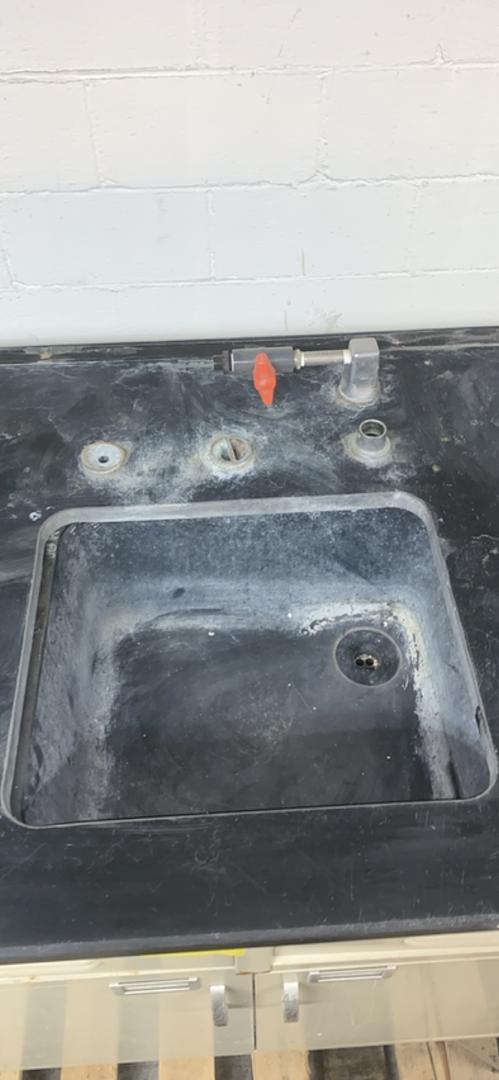 60" Duralab Black Epoxy Sink Bundle(S6LLST7081)