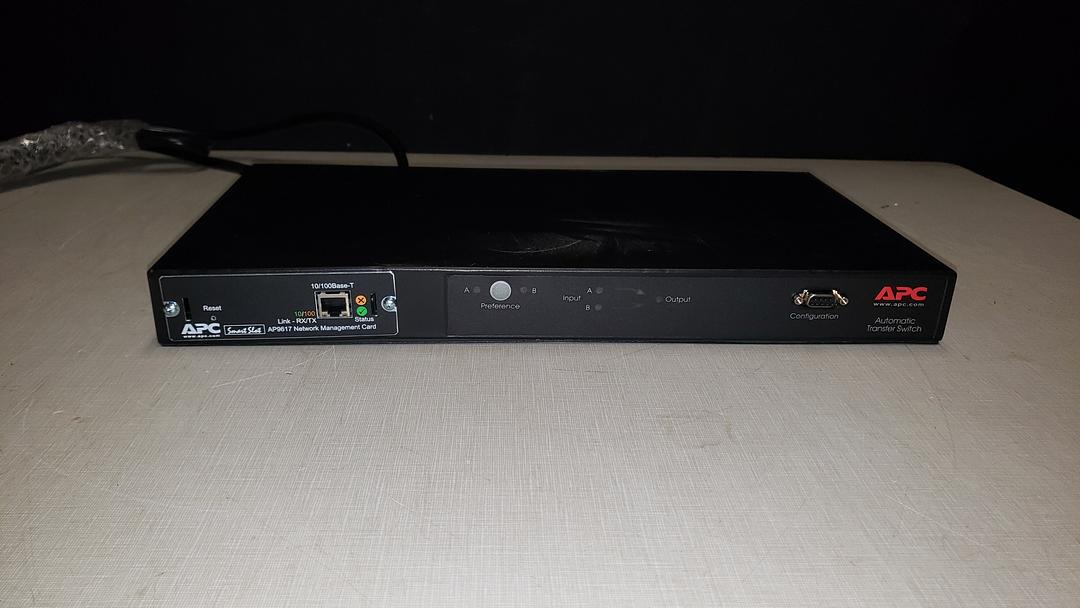 Apc AP7750 Rack Mount ATS(S6LLST8749)